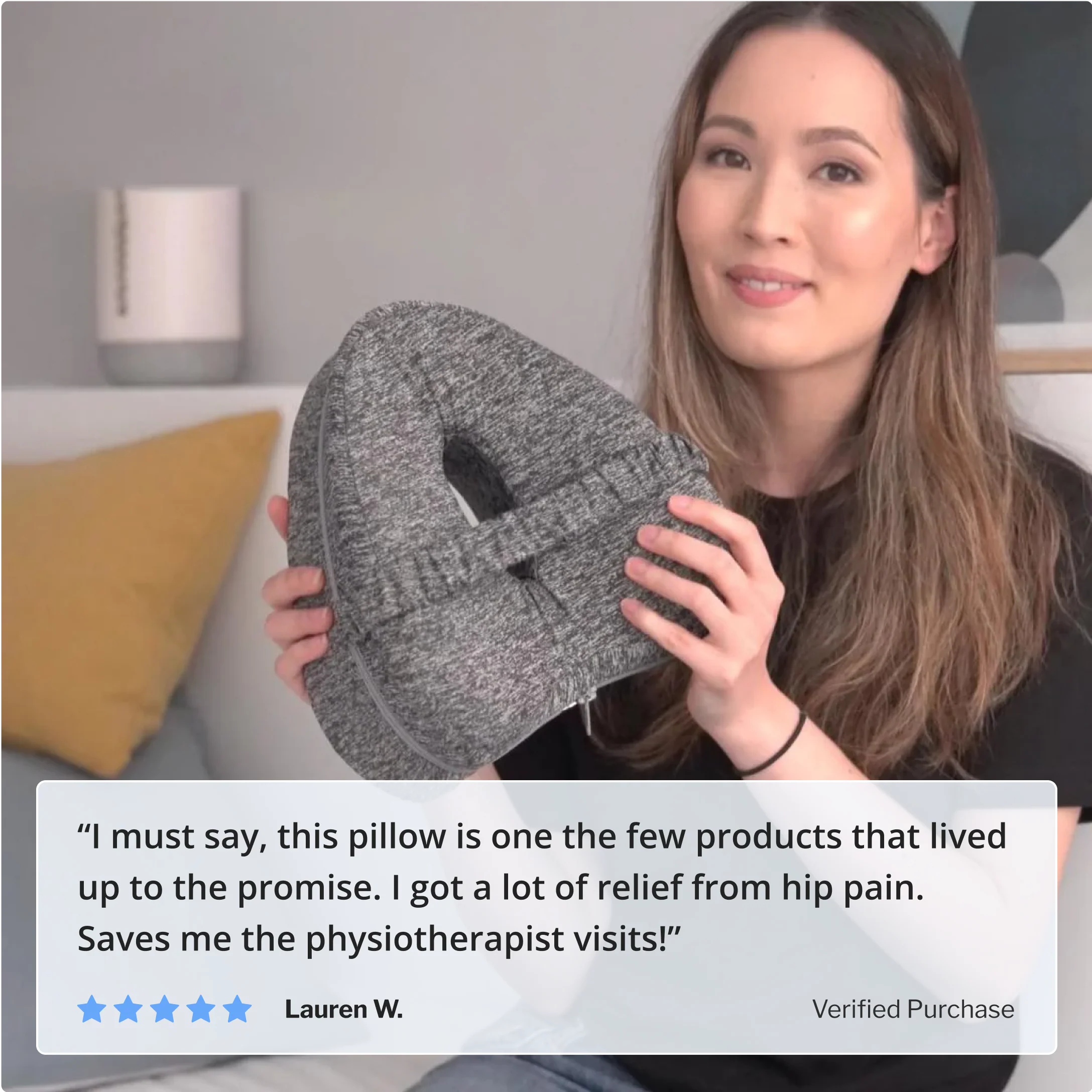 SmoothSpine™ Pillow - Relieve Pregnancy Hip Pain & Sciatica - Image 3